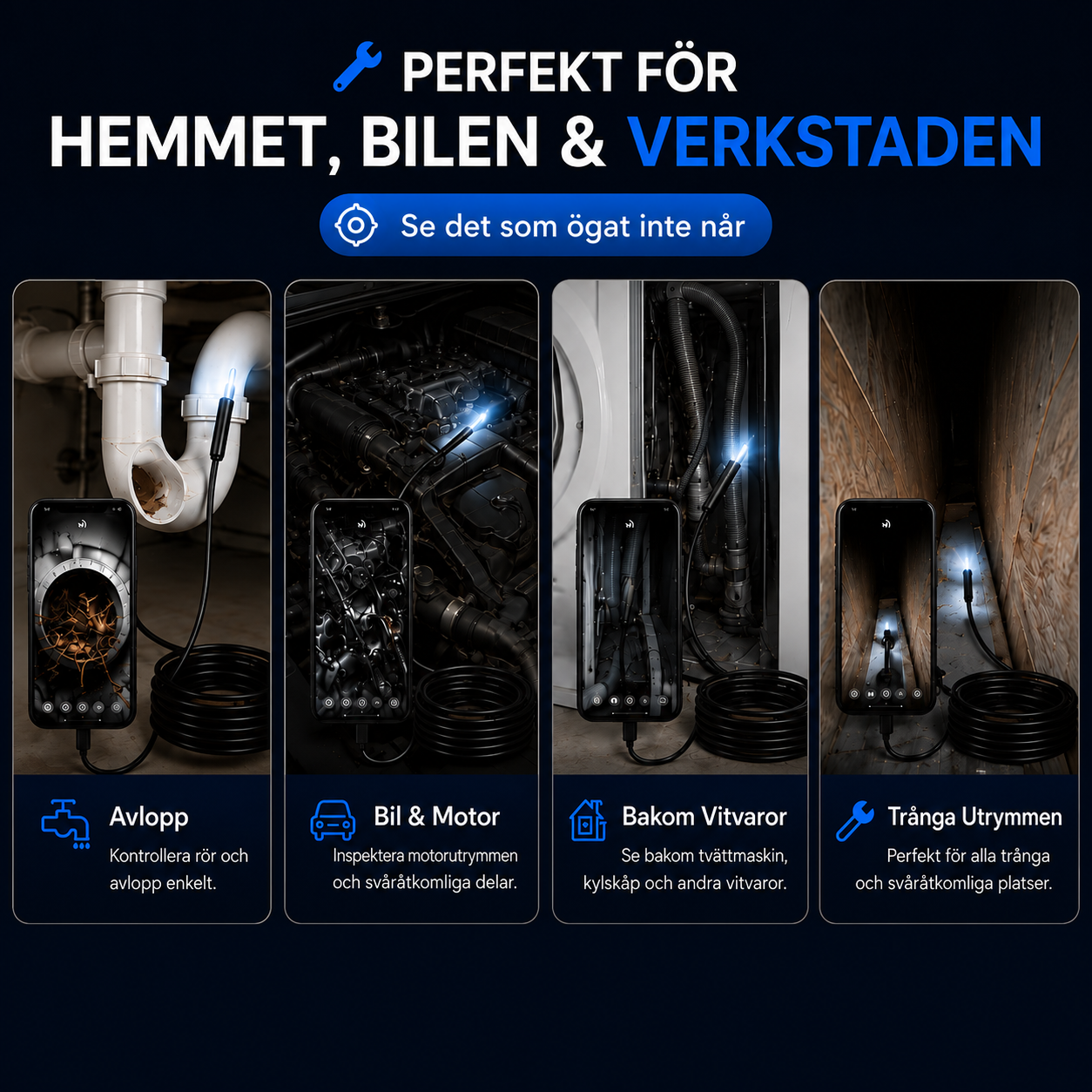 ProCam™ – Inspektionskamera För Mobil